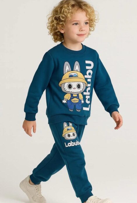 Labubu Baskılı Takım